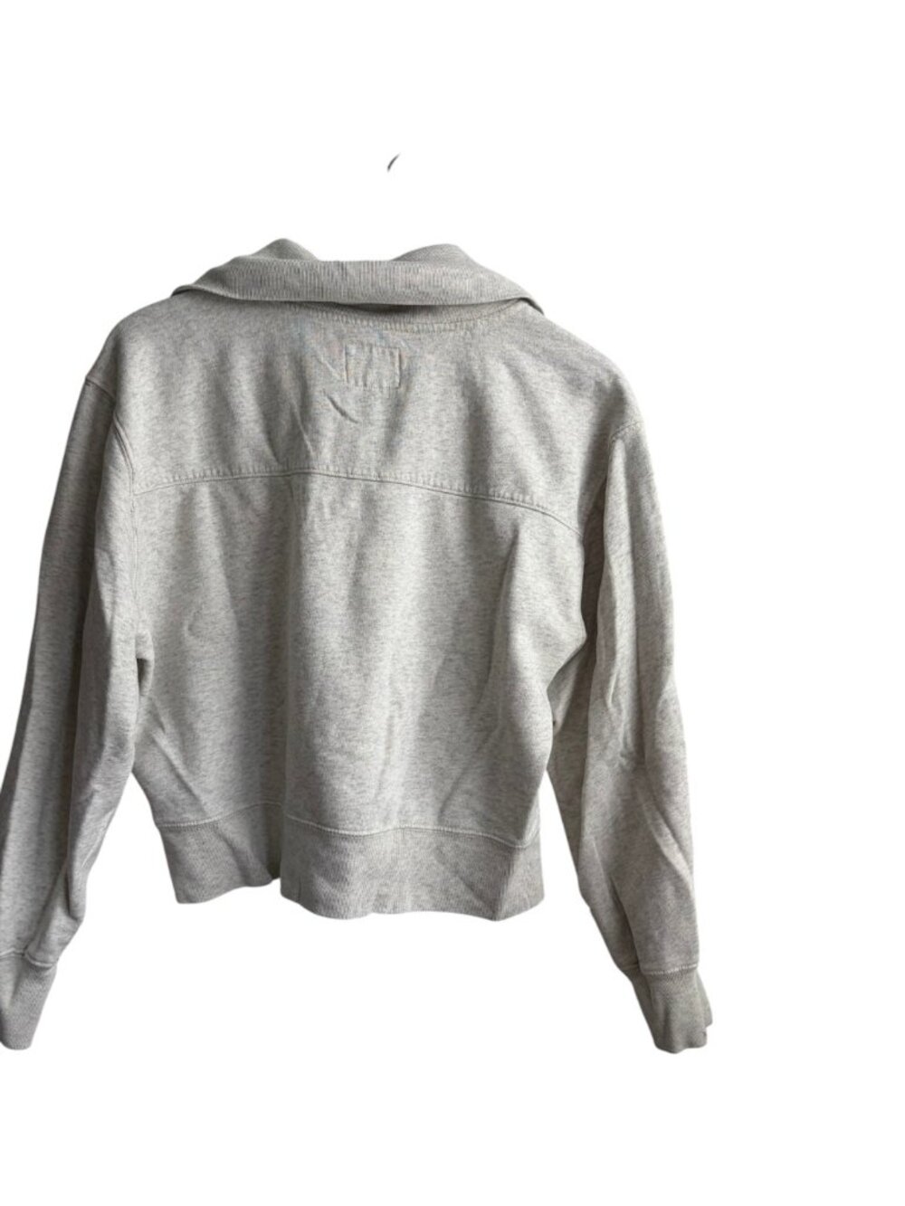 Abercrombie & Fitch Soft A&F Women’s Cropped Quarter Sweatshirt Medium - Picture 4 of 6